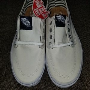 Cream colored Vans